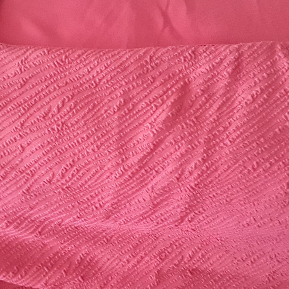 Cache Pink Textured Square-Neck Tank Top - Picture 5 of 5